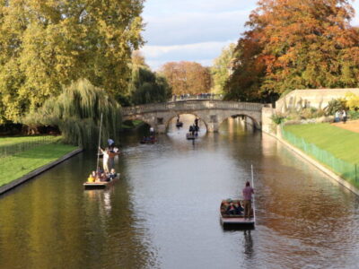 A day out: Punting in Cambridge