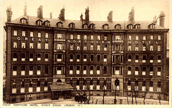 Old image of Great Northern Hotel for 170th anniversary